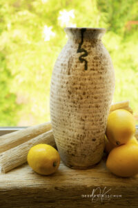 McCarty vase with lemon photo for sale