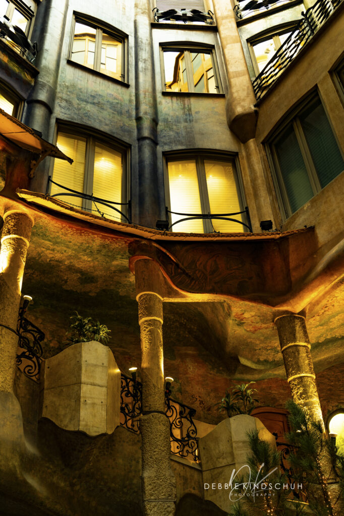La Pedrera Stairway photo for sale